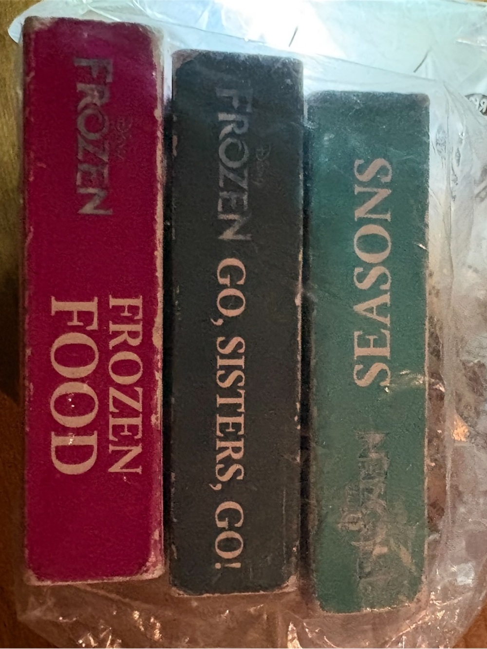 Disney Frozen Set of 3 Children’s Books- Pink, Black, Teal